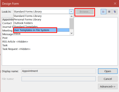 OutlookFormTempFileSys