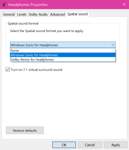 Spatial Sound