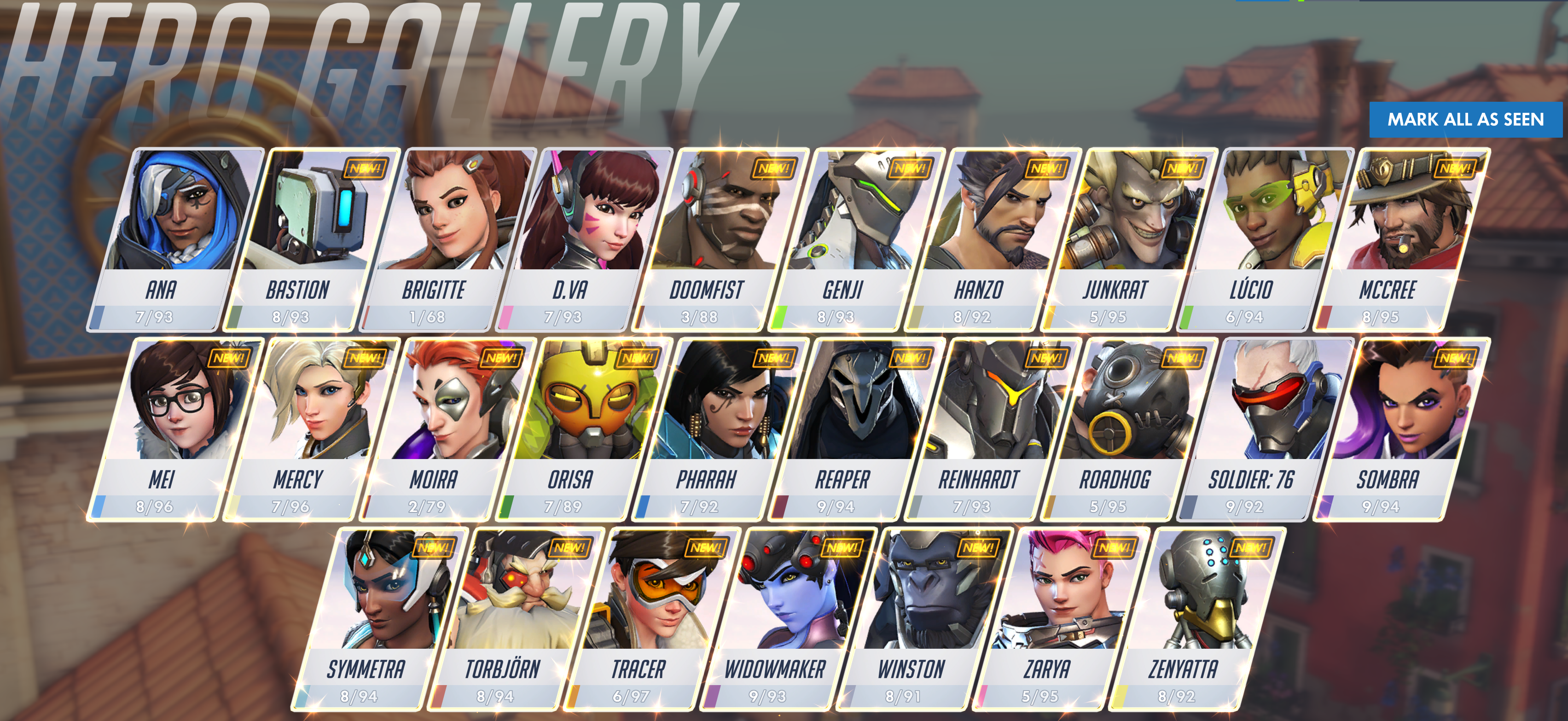 Overwatch hero gallery