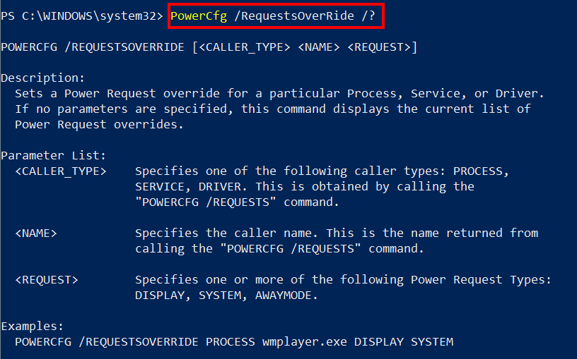 PowerCfg_OverRide_Help